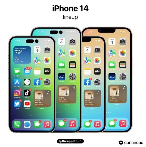乳山苹果14维修分享iPhone 14全家福 