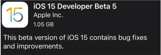 乳山苹果手机维修分享如何升级到iOS15.0 beta5 