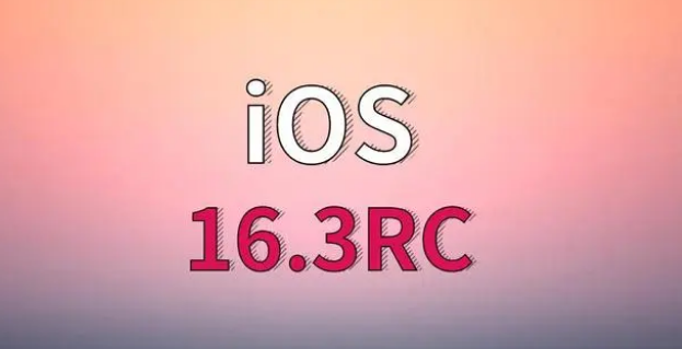 乳山苹果手机维修分享iOS 16.3 RC版升级_iOS 16.3 RC版一键刷机教程 
